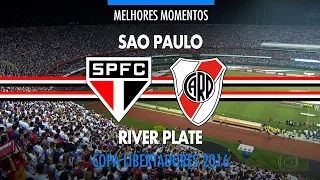 Melhores Momentos - São Paulo 2 x 1 River Plate-ARG - Libertadores - 13/04/2016