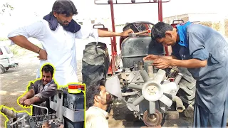 How to Repair Tractor Engine | Restoration of Massey 240 Engine | Tractor Engine Rebuilding
