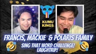 #MackieEmpuerto and #FrancisConcepcion - Sing That Word challenge with Polaris Artists #TNTBoys