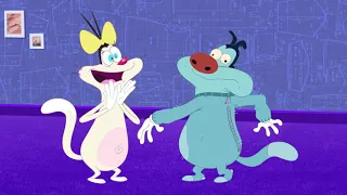 हिंदी Oggy and the Cockroaches -  Now you see me, now you don't! (S04E33) - Hindi Cartoons for Kids