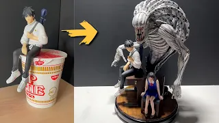 How to make Yuta Okkotsu & Rika Orimoto Diorama from Jujutsu Kaisen.呪術廻戦/乙骨憂太/折本里香