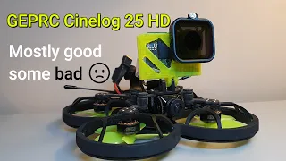 GEPRC Cinelog 25 HD Review | The good, and the bad... | Square One