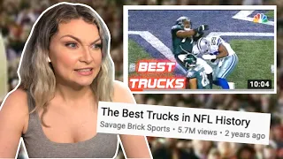 New Zealand Girl Reacts to the BEST TRUCKS IN NFL HISTORY!