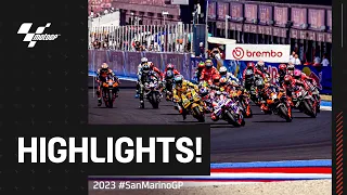 MotoGP™ Race Highlights 💪 | 2023 #SanMarinoGP 🇸🇲