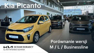 Kia Picanto [1.2 84KM 5MT] Prezentacja wersji M / L i BusinessLine na jednym filmie! | 4K