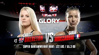 GLORY 69: Christi Brereton v Sarah Moussaddak