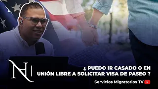 Puedo ir casado o en unión libre a solicitar Visa de Paseo ?