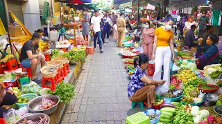 Cambodian Routine Food Lifestyle & People Activities - Fresh Vegetables, River Fishes, And More