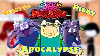 Corrupted Finn || Fnf React To Pibby Apocalypse DEMO COME ALONG WITH ME! || Come Learn With Pibby