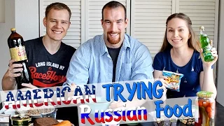 Американец пробует русскую еду! // American trying russian food!