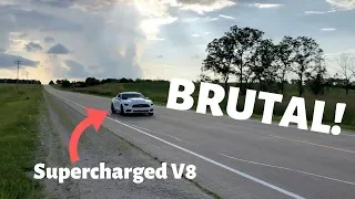 Supercharged Mustang S550 Top Speed Flyby