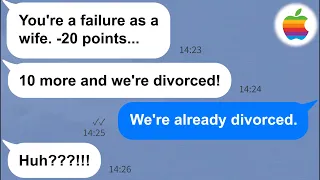 【Apple】I had 10 points left until my husband divorced me... so I decided to finish the job myself