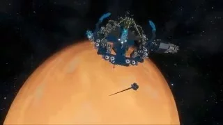 Space Engineers - Space elevator (Proof of concept orbital tether)