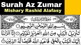 39 - Surah Az Zumar Full | Sheikh Mishary Rashid Al-Afasy With Arabic Text (HD)