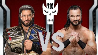 Forsaken710's WWF No Mercy Texture Mods Roman Reigns vs Drew McIntyre