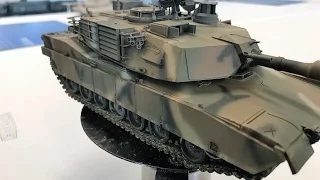 Tamiya M1 Abrams  painted and weathered with Vallejo Merdc colors paints