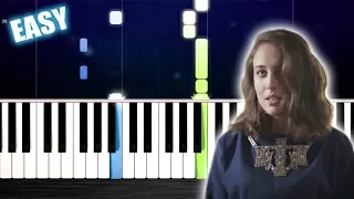 Alice Merton - No Roots - EASY Piano Tutorial by PlutaX