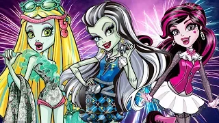 Monster High 💜1 Hour Compilation - 4th of July Special💜Full Episodes | Cartoons for Kids