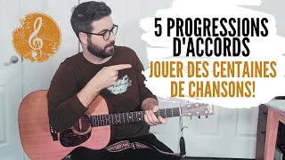5 Progressions d'Accords pour Improviser et Composer des Chansons - Cours de Guitare