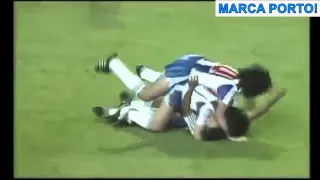 Rabah Madjer Great Goal FC Porto   Bayern 1987