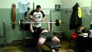 Мой новый рекорд.Жим лёжа 90 кг на 3 раза(My new record.Bench press 90 kg 3 times)