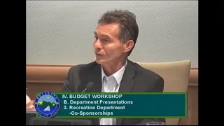 Brisbane City Council Special Meeting: Budget Workshop (pt. 2 of 2)