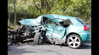 Crazy car crash compilation road rage USA Canada Germany Russia HD 2018