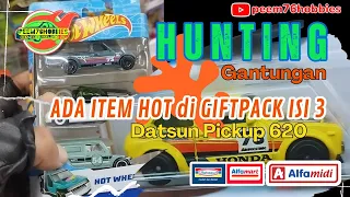 ITEM HOT DI GIFTPACK ISI 3 | DATSUN PICKUP 620 | #pecintadiecastgantungan #hotwheelsindonesia