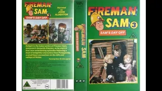 Fireman Sam 3: Sam's Day Off (1988 UK VHS)