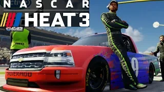 Starting our Dirt team and Truck Hot Seat - NASCAR Heat 3 - Making It Fun! - Career Mode Gameplay #3