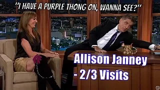 Allison Janney - 2 Appearances, 7 years Space Between - 2/3 Visits In Chronological Order