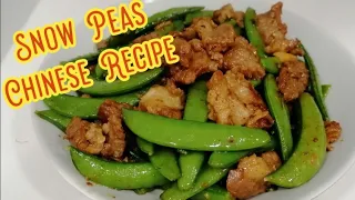 How To Cook Chinese Pork Stir Fry With Snow Peas