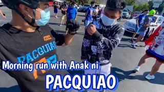 Morning run with jimuel Pacquiao | @marvinmabaittv1929 | manny pacquiao | rhy cejas