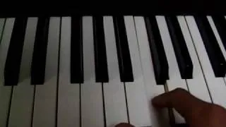 Comment jouer le thème  du Grand Blond avec une chaussure noire - Piano