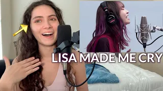 Singer Reacts to LiSA - homura - THE FIRST TAKE (I CRIED)