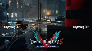 Devil May Cry 5 Special Edition - Ray Tracing Comparison | PS5