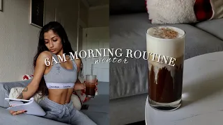 My 6am winter morning routine 2021☕️ | vlogmas day 7: mindful, realistic + cozy