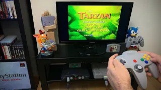 Nintendo 64 Unboxing + Tarzan Gameplay