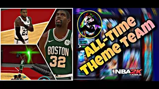 All-Time Greatest Player Theme Team! NBA 2k Mobile