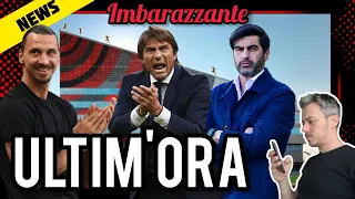 😱ASSURDO😡IBRA, BASTA!⚠️CONTE VS FONSECA📣SPIEGATO IL 433🤐IMBARAZZANTE!!! - Milan Hello