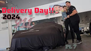 Delivery Day of my 2024 Porsche 911 Dream Car!!