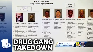 Police arrest members of west Baltimore drug gang