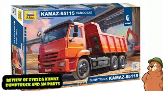 Zvezda 1/35 Kamaz Dumptruck Part I Review and AM parts