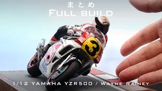 Building the HASEGAWA 1/12 YAMAHA YZR500 Plastic Model with Wayne Rainey Fullbuild