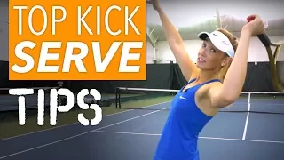 3 UNSTOPPABLE KICK SERVE TIPS (TRY THESE TIPS!)