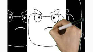 DRAW FUSE THE ODDBODS ANGRY | DIBUJO DE FUSE  #shorts