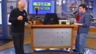 Breaking a priceless item on live TV
