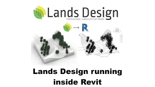 Lands Design running inside Revit