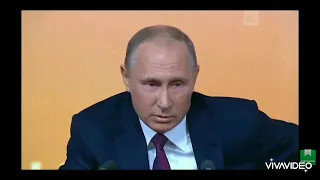 Путин спел FACE-НАДЕЖДА. Годовая работа.