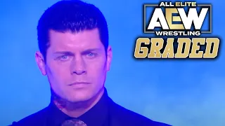 AEW Dynamite: GRADED (23 Sep) | Cody Returns, Miro Makes In-Ring Debut, Jon Moxley vs Eddie Kingston